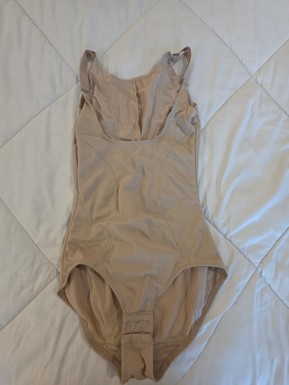 Maidenform One-Piece Bodysuit - Nude Beige